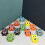 1 Set Of Children Owl-Shaped Building Blocks Stackable Number Board 8