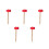 5Pcs Kids Toy Hammer Set Plastic Pretend Play Educational Tool 5