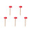 5Pcs Kids Toy Hammer Set Plastic Pretend Play Educational Tool 8