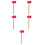 5Pcs Kids Toy Hammer Set Plastic Pretend Play Educational Tool 10