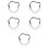 5Pz Metallo Regolabile E Chic 9