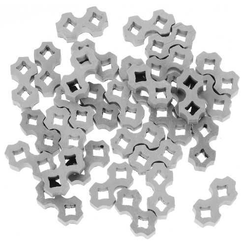90 Pcs Mini Brick Decors For Sand Table, Miniature House Building 2