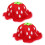 10Pz Cappello Cappellino Sole Neonata 3