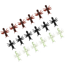 200 Pcs Halloween Simulated Ants Fake Animal Party Decoration Mixed Color