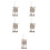 5 Sets Diy Water Clock Set For Kids Learning Time Teaching Supplies 5