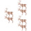 6 Cervo In Legno 3D Puzzle Da Te Educativo 8