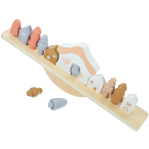 2 Set Legno Impilamento, Giochi Educativi Bambini