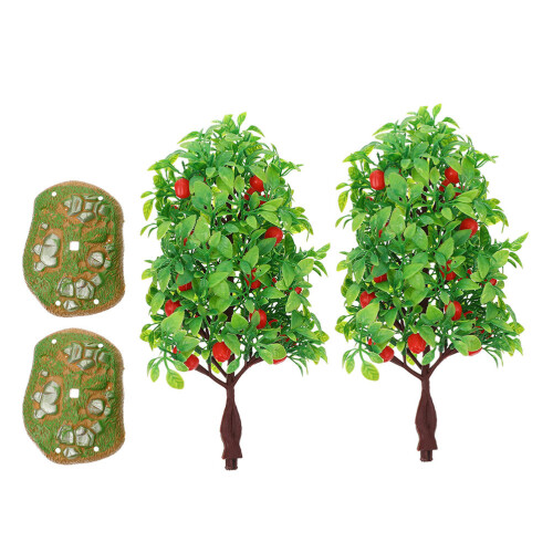 2 Pezzi Da Artificiali Miniatura Per Microscopico