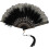 Ventaglio Con Piume Vintage Da Mano Per Costume E 6