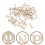 120 Pezzi Legno Alfabeto Per Apprendimento E Decorazione 11