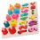 Set Giocattoli Montessori In Legno Con Puzzle E 8