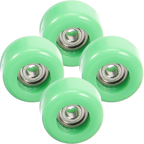16Pz Giocattoli Da Dita Skate Roller Verde Materiale Acciaio 2