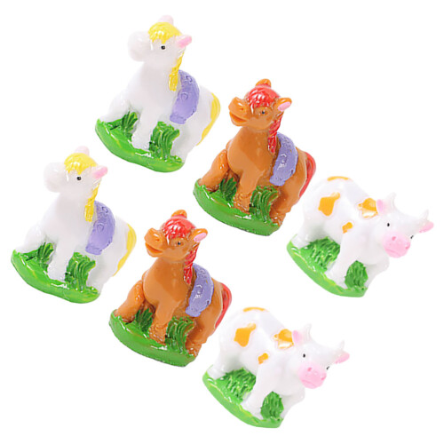 30 Pezzi Figure Animali Da E Da Tavolo In Miniatura 1