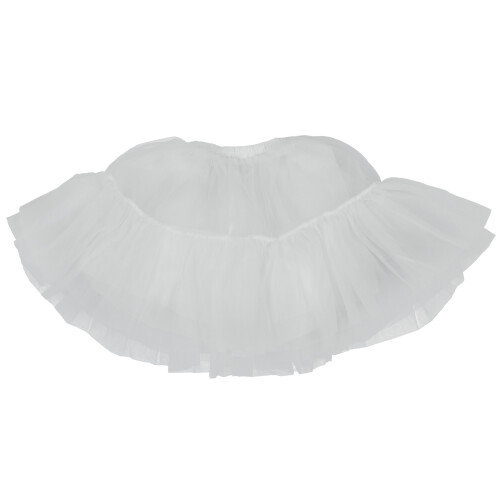 Petticoat Jurk Wit Gaas Vrouwen Bruiloft 1 Pack 2