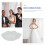 Petticoat Jurk Wit Gaas Vrouwen Bruiloft 1 Pack 11