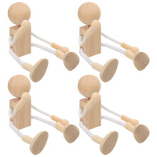 40 Pezzi Robot In Legno Da Assemblare Educativo