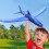 Avião De Brinquedo Espuma Para Arremesso Manual 7