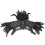 Black Cloak Cape Lace Cosplay Robe Party Performance M 6
