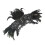 Black Cloak Cape Lace Cosplay Robe Party Performance M 10