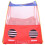 Children Rood Mesh Auto Spelhuis Draagbare Tent 2