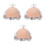 3Pcs Perucas Realistas com para Homem 7