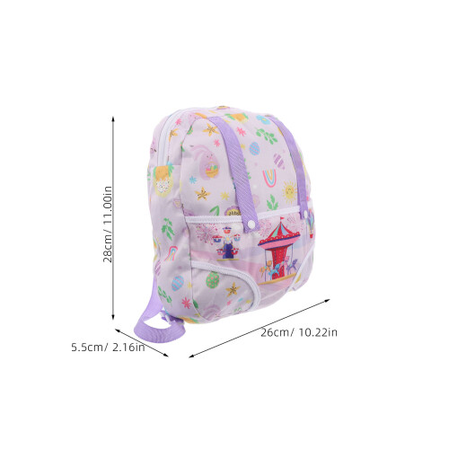 Mochila Leve Para Crianças Com Alças Ajustáveis E Decoração De 1