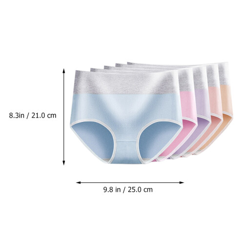 5set Leak Proof Panties For Women Assorted Elastic Cotton 2