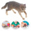 Mini De Plástico, Decoração Animal Selvagem 10