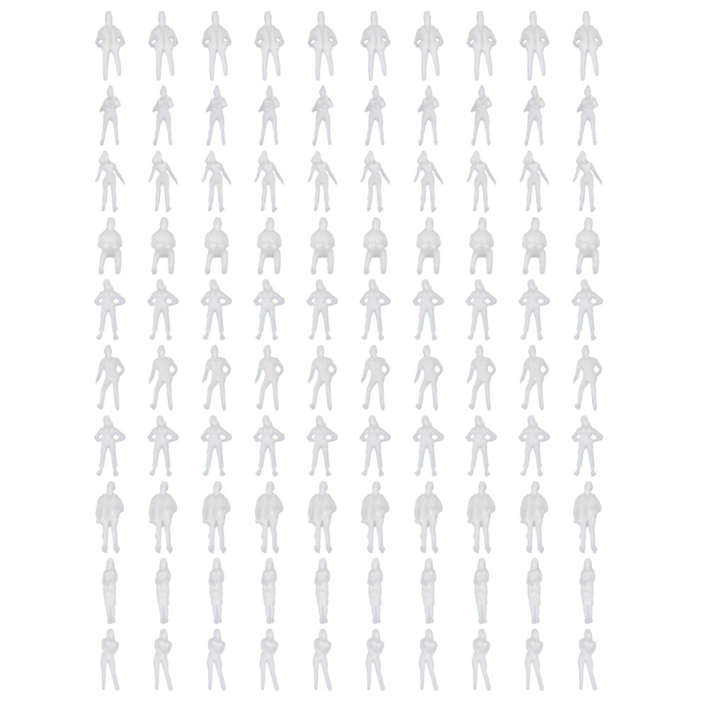 200 Sztuk Plastikowa Mini Figurka Ozdoba Domowy Model Stacjonarny-image