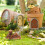 Dollhouse Miniatura Com Troncos E Marrom 3