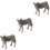 3 Unidades Animal Animais 7