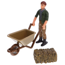 Conjunto De Brinquedo De Fazenda Montável Para Crianças