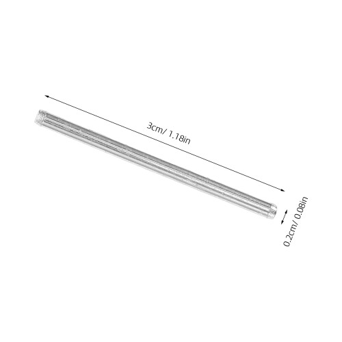 50 Unidades Eixos De Metal 2 X 30Mm Para De Brinquedo E 1