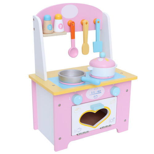 Casa De Infantil Com Fogão E Conjunto De De