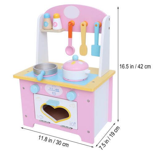 Casa De Infantil Com Fogão E Conjunto De De 2