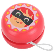 Wooden Yoyo Dla Dzieci Początkujących Z Wzorem Żołnierzyka