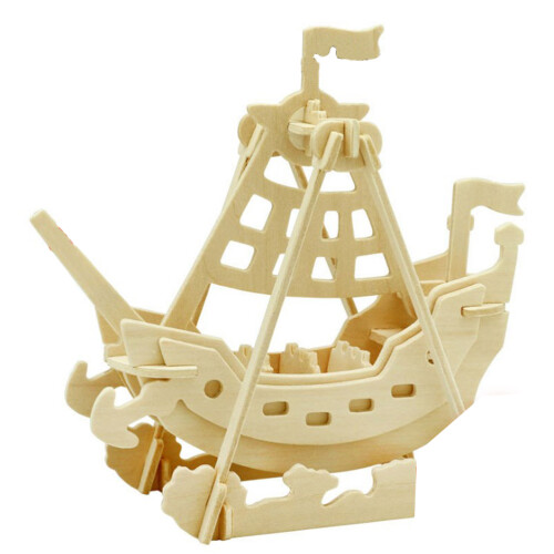Montagem 3D Avião De Natural Infantil 2