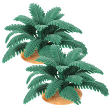 6 Sztuk Palm, Krajobrazu, Miniatury Sztucznej Palmy