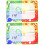 2 Pcs Tapete Artístico Pintado, Com , Para Crianças 5