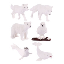 12 Unidades Animal Miniatura Decoração