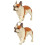 2 Unidades Mini Cachorro Pé 7