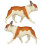 2 Unidades Mini Cachorro Pé 5