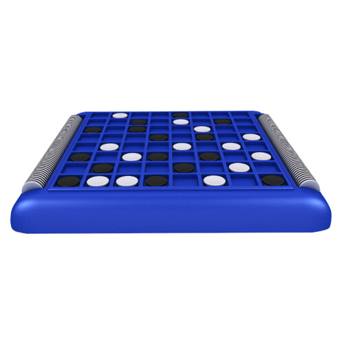 Conjunto De Brinquedo De Xadrez Infantil Preto E Reversível 2