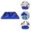 Conjunto De Brinquedo De Xadrez Infantil Preto E Reversível 4