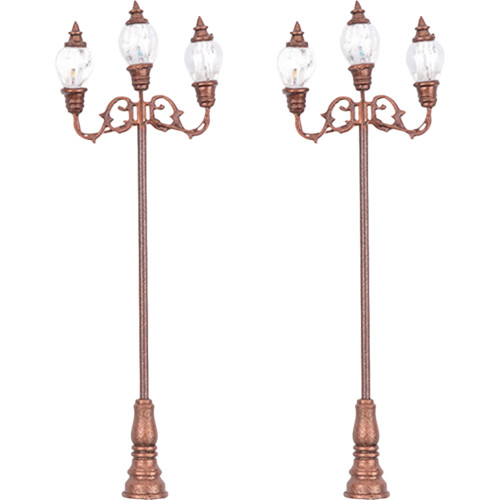 2 Unidades De Luminárias De E Rua Triplices 1