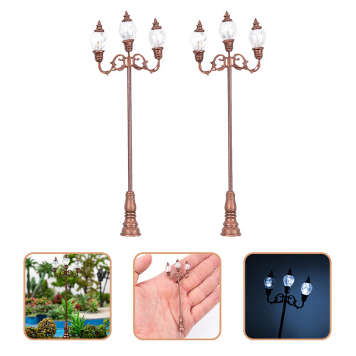 2 Unidades De Luminárias De E Rua Triplices 2