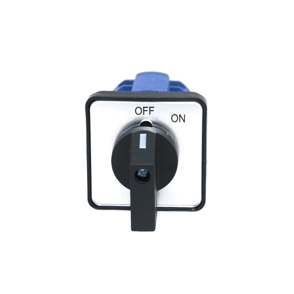 2Way 660V 3Pole On/Off Selector Cam Latching Manual Switch 64X64mm Panel 20A 9339159549001