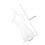 2Pcs Suporte De Exibição Transparente Para Vestido De 2