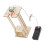 2Pcs Brinquedo Elevador À Mão Com Bateria 6