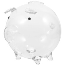 De Dinheiro Transparente Forma Porquinho Para Crianças